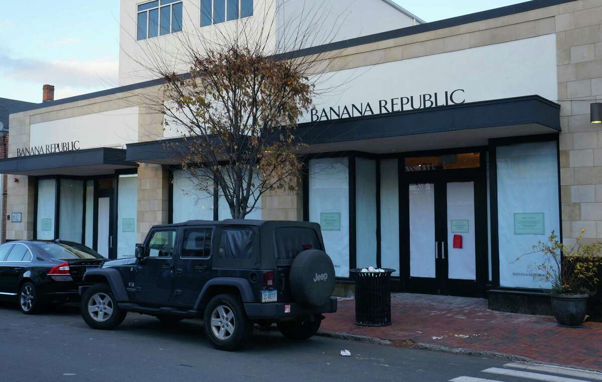 The Banana Republic store on Main Street in Westport closed in January 2020.