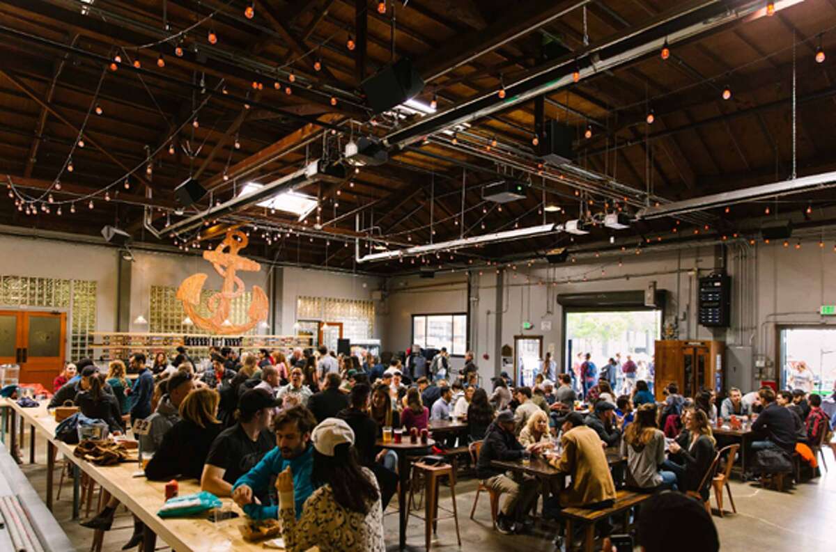 Best Indoor Beer Gardens in the Bay Area Anchor Public Taps495 De Haro St., San Franciscohttps://www.anchorbrewing.com/publictaps When San Francisco’s brewing icon Anchor Brewing finally opened a modern public taproom in 2017, it went all out on the beer garden concept. The space, across the street from its Potrero Hill brewhouse, features communal tables and community-oriented events, like "BYO-dog happy hours," trivia nights and industry happy hours.