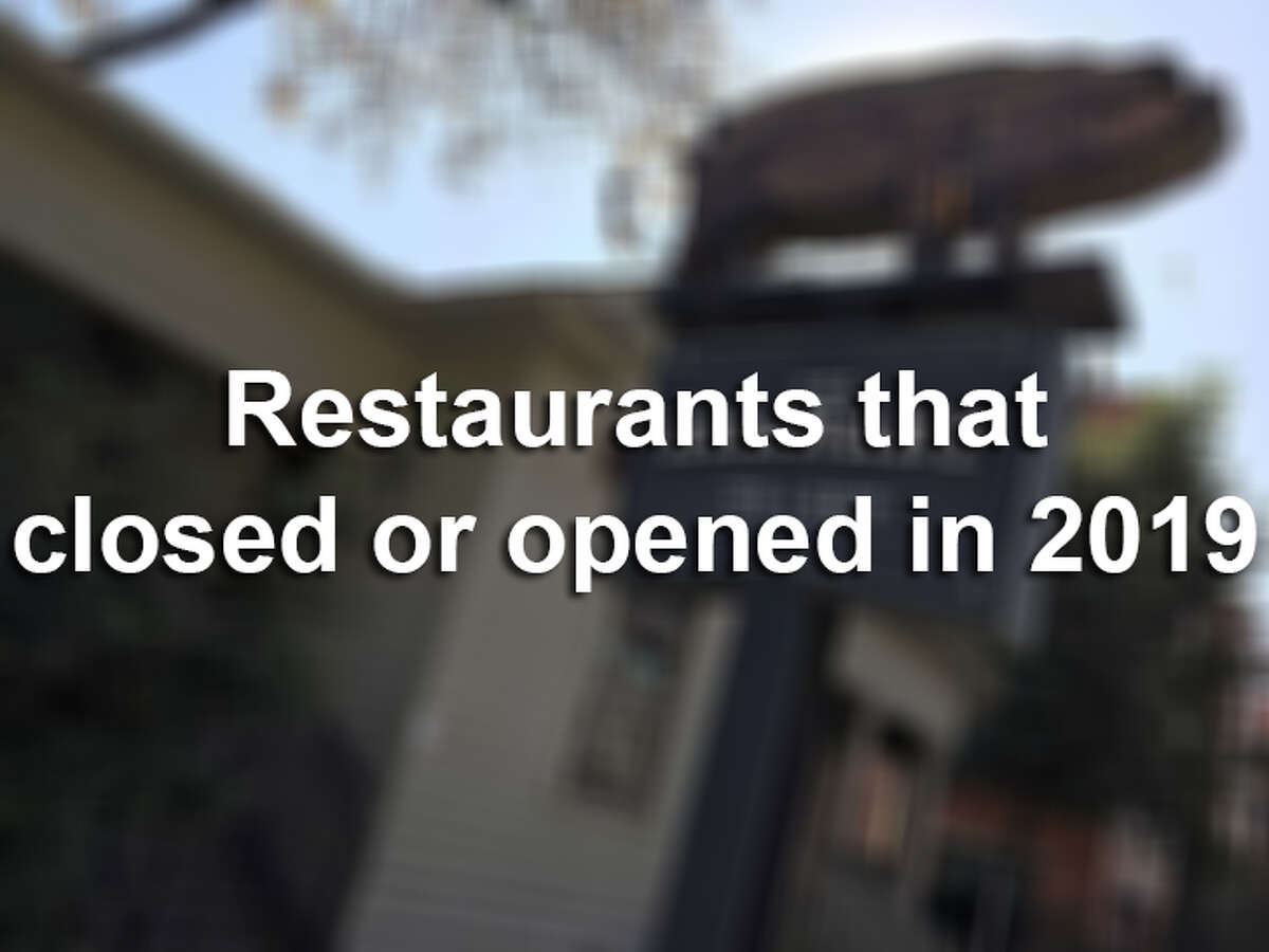 Restaurants that closed or opened in San Antonio in 2019.