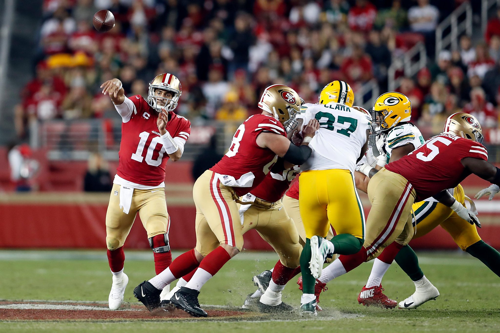 It's Packers vs. 49ers in NFC Championship Game