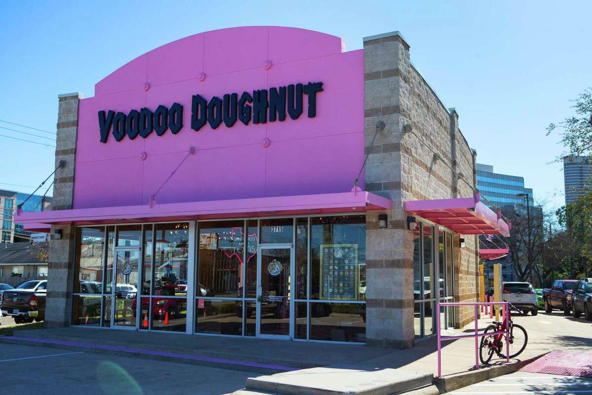 Voodoo Doughnut in Buffalo Heights has a drive-thru.