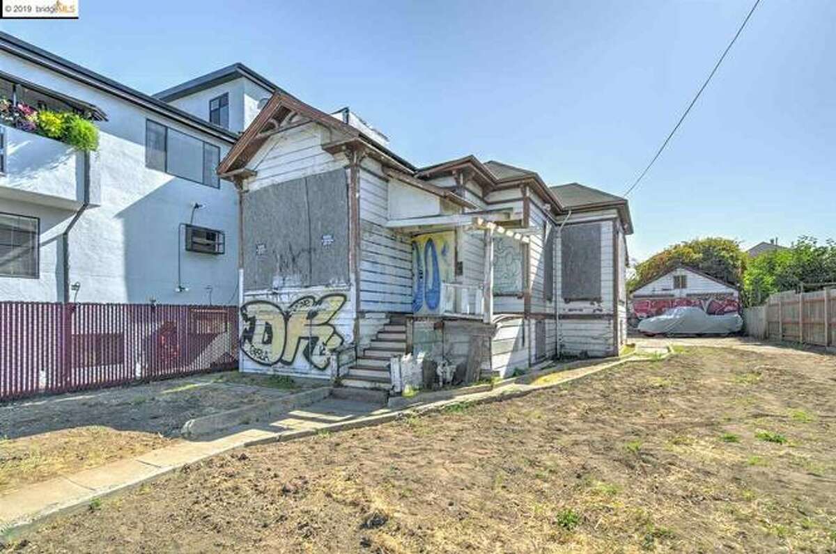 A property at 1818 Adeline in West Oakland includes the opportunity to buy and build: The sale includes a fixer-upper Victorian along with plans to build a five-unit development.