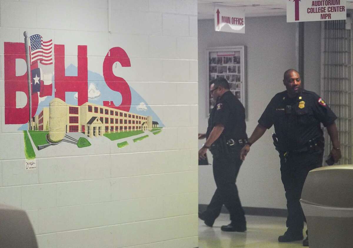 One student dead, two people in custody after shooting at HISD’s
