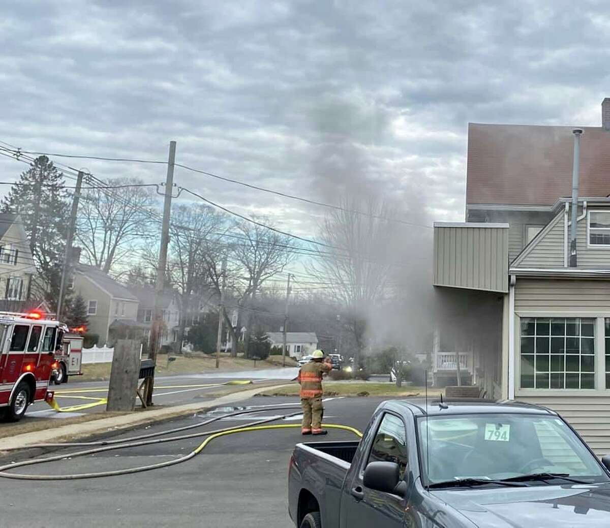 Wallingford laundromat fire quickly extinguished