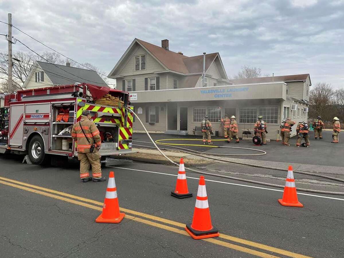 Wallingford laundromat fire quickly extinguished