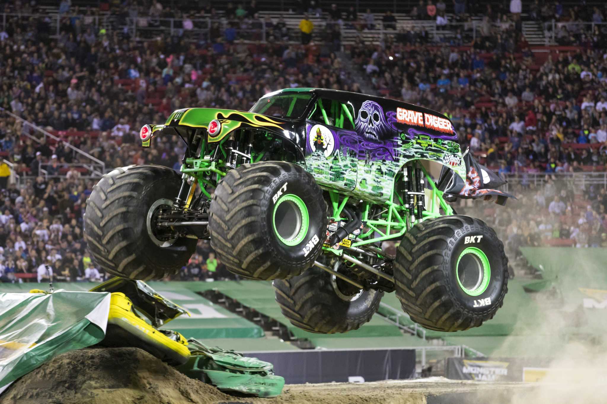 Grave Digger Coming To San Antonio Monster Jam With Creators Son
