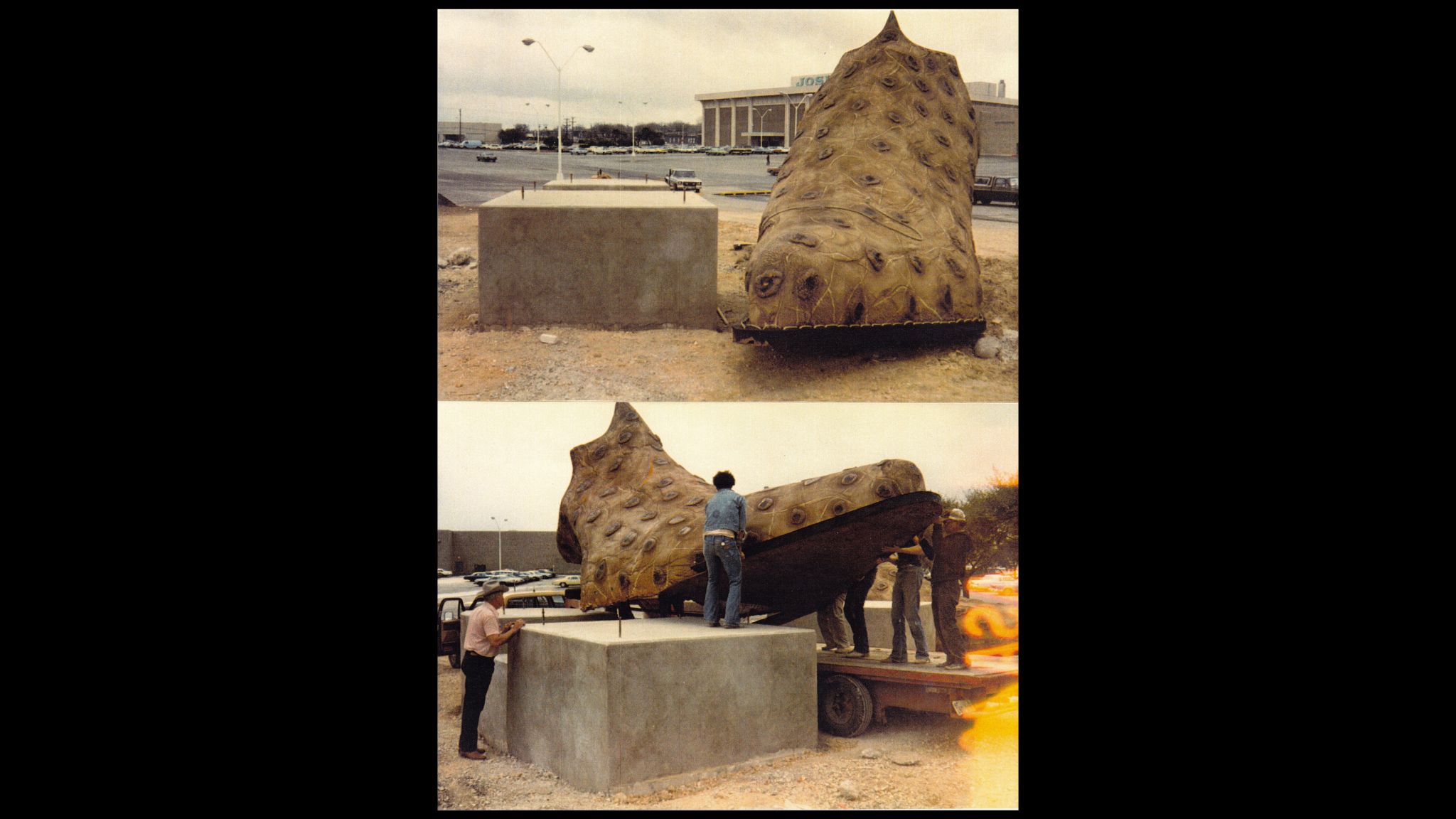 Iconic cowboy boots arrived at North Star Mall 43 years ago this week