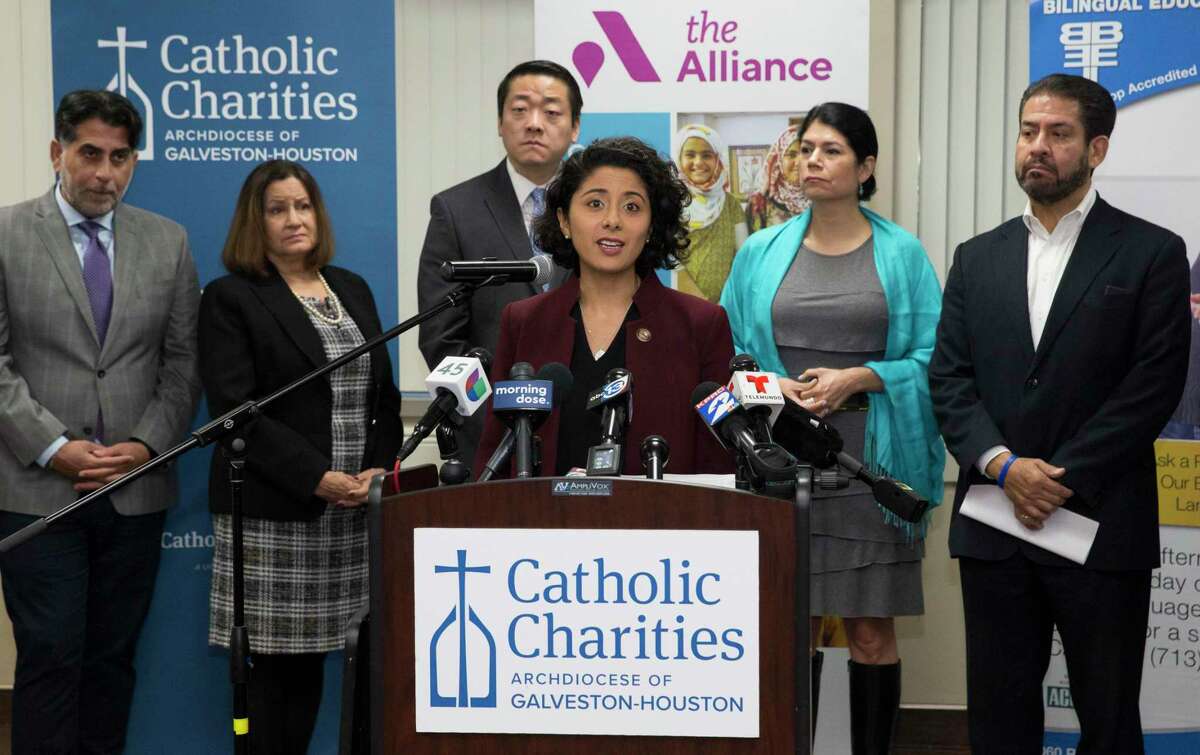 Harris County Judge Lina Hildalgo, joined by the Houston Refugee Consortium agency representatives, faith leaders and elected officals, this week asked Gov. Greg Abbott to reconsider and his decision to deny admission to new refugees to Texas during a press conference in Houston. On Tuesday, a Maryland federal judge on Tuesday blocked an executive order allowing state and city authorities to refuse to resettle refugees, just days after Republican Gov. Greg Abbott made Texas the first and only state to opt out of the program.