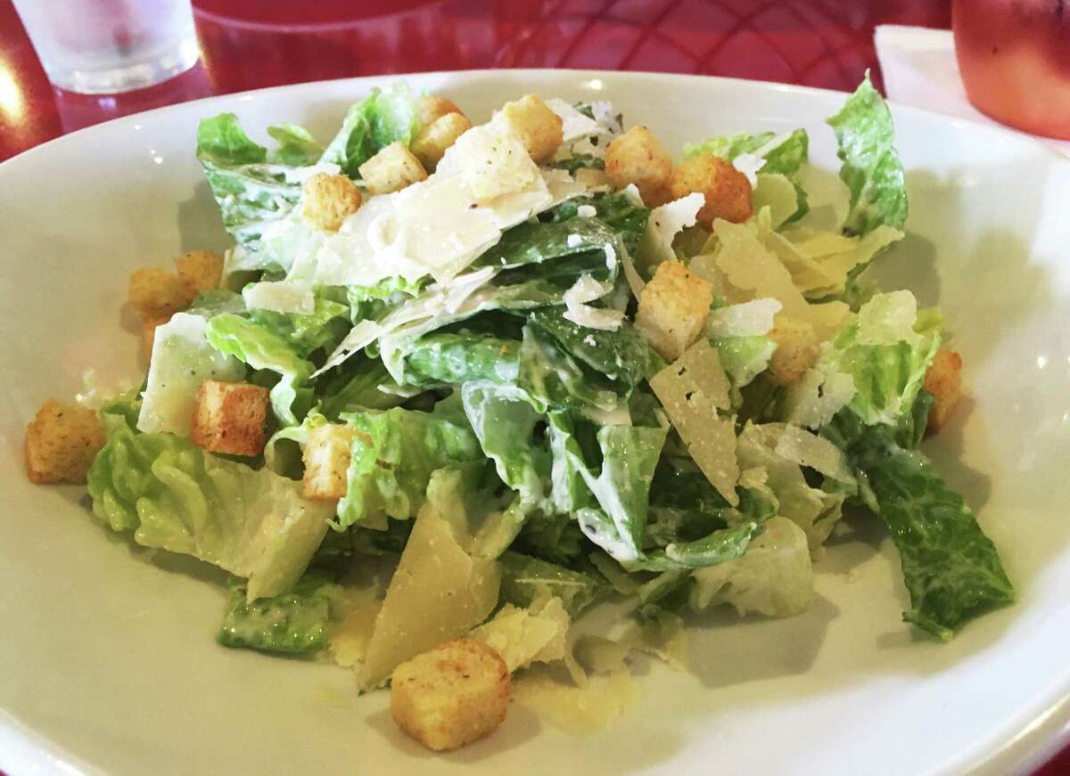 The lunch Caesar salad at Europa Restaurant & Bar