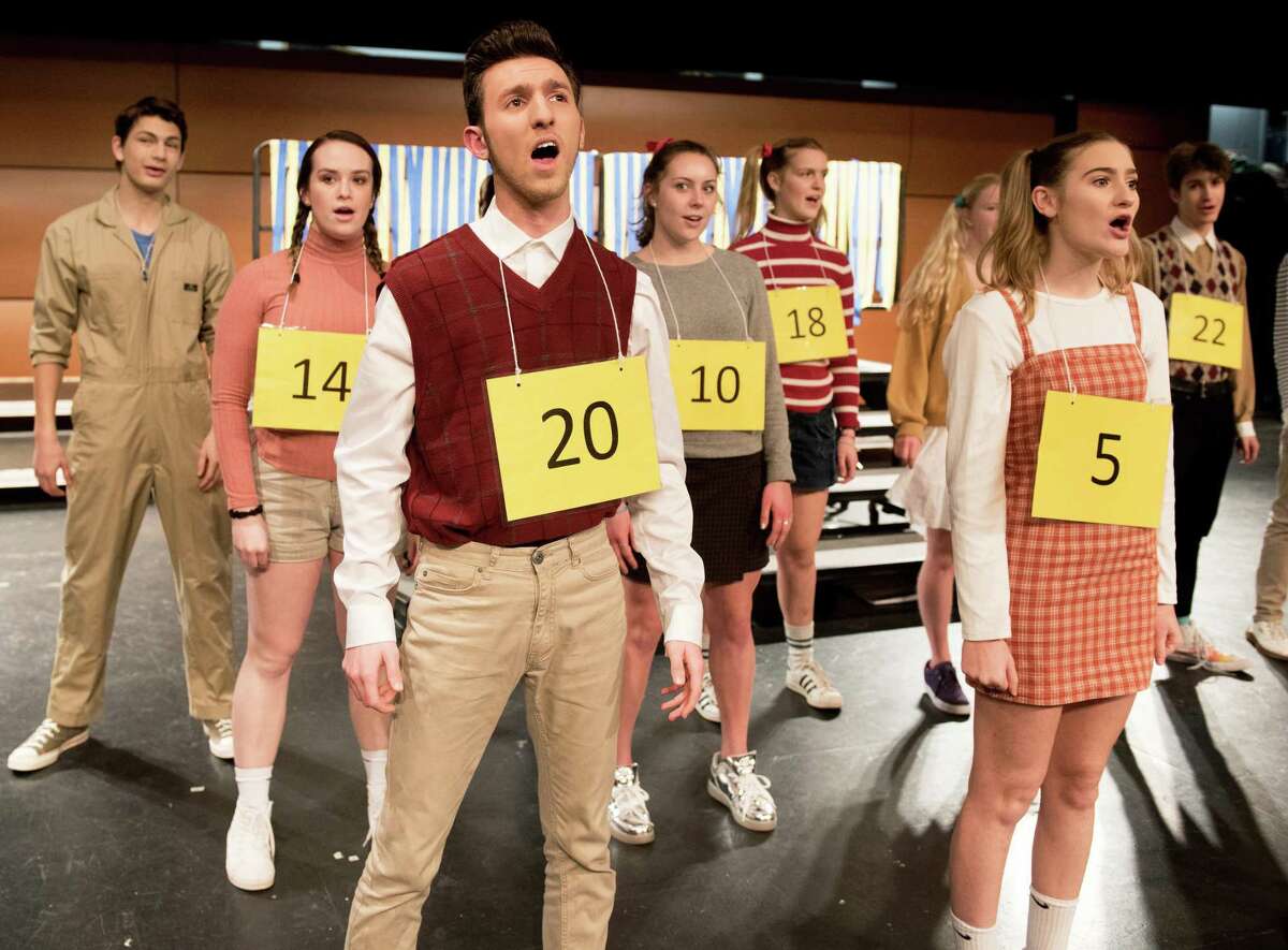 The Wilton High School’s senior show performance of The 25th Annual Putnam County Spelling Bee.