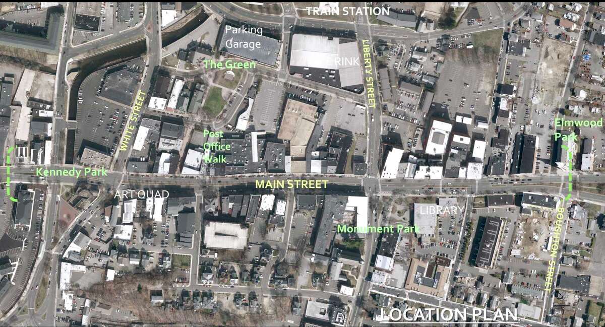 Danbury’s downtown vision starts with 12 million in sidewalks