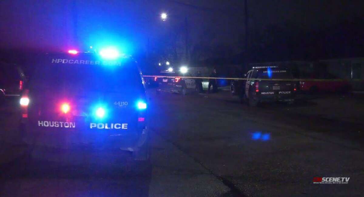 Houston Police investigate a deadly shooting that could have been related to a dice game on Wednesday, Jan. 15, 2020.
