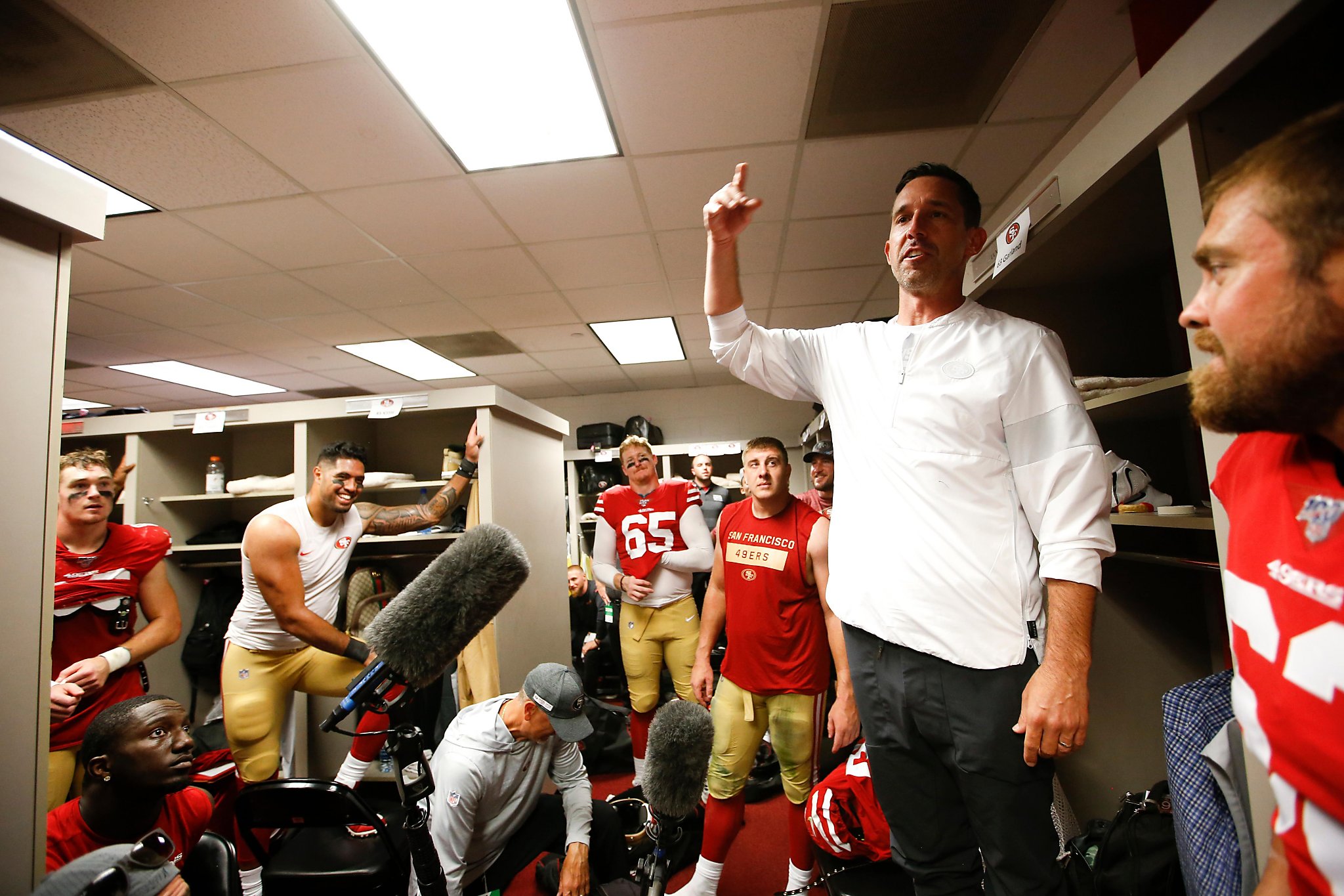 San Francisco 49ers Kyle Shanahan wants players to be 'irritants