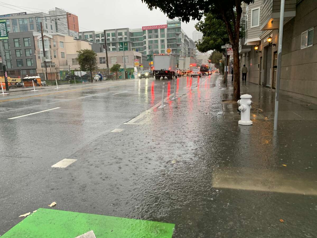 Rainfall totals San Francisco records more than an inch