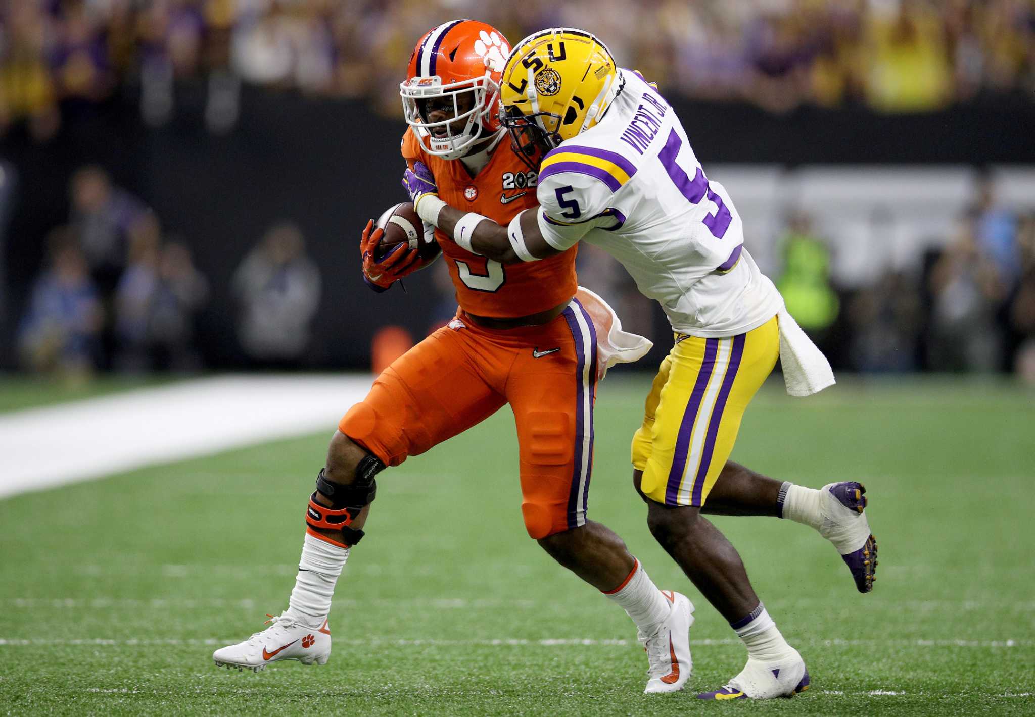 Clemson Tigers Jersey #9 Travis Etienne Jr College Football