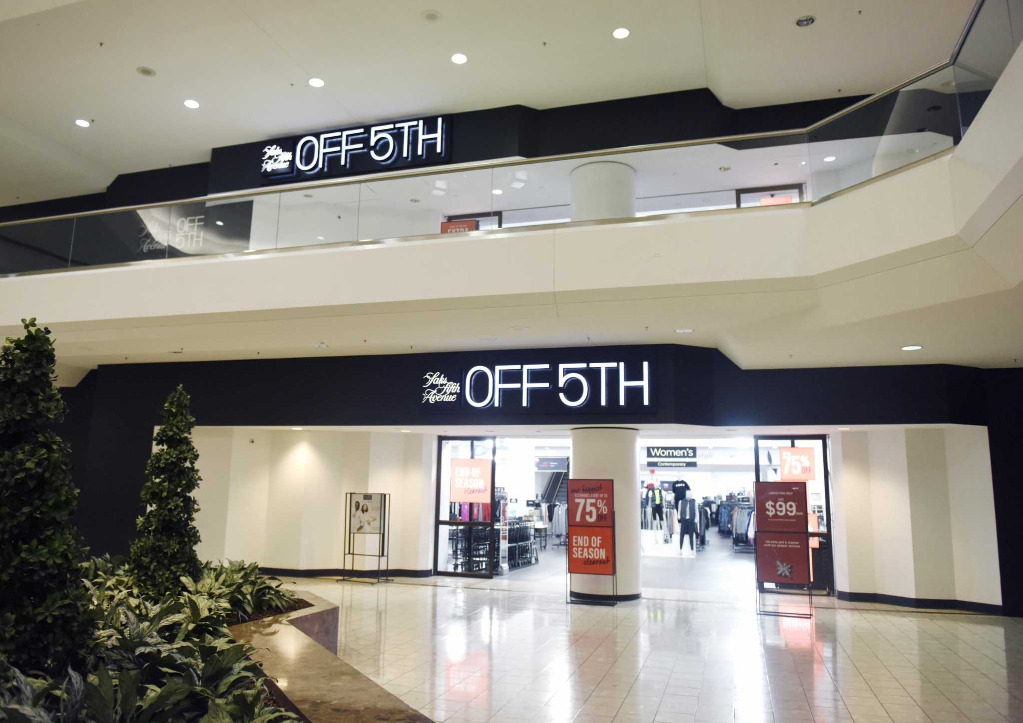 Saks Off 5th, now at Premium Outlets, opens Feb. 11