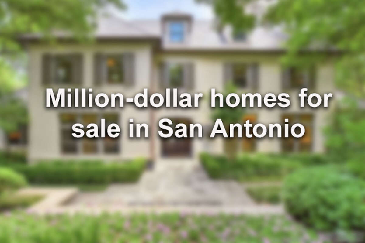 Milliondollar homes for sale in San Antonio, from a highrise condo to
