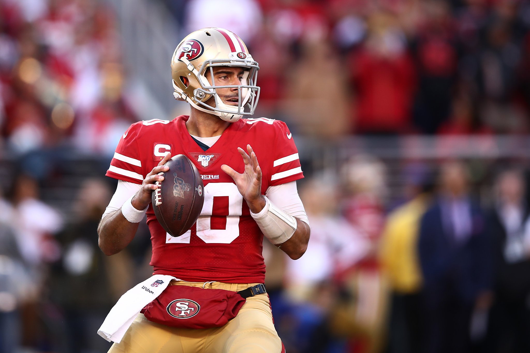 49ers QB Jimmy Garoppolo’s backpack says a lot about him, according to team...