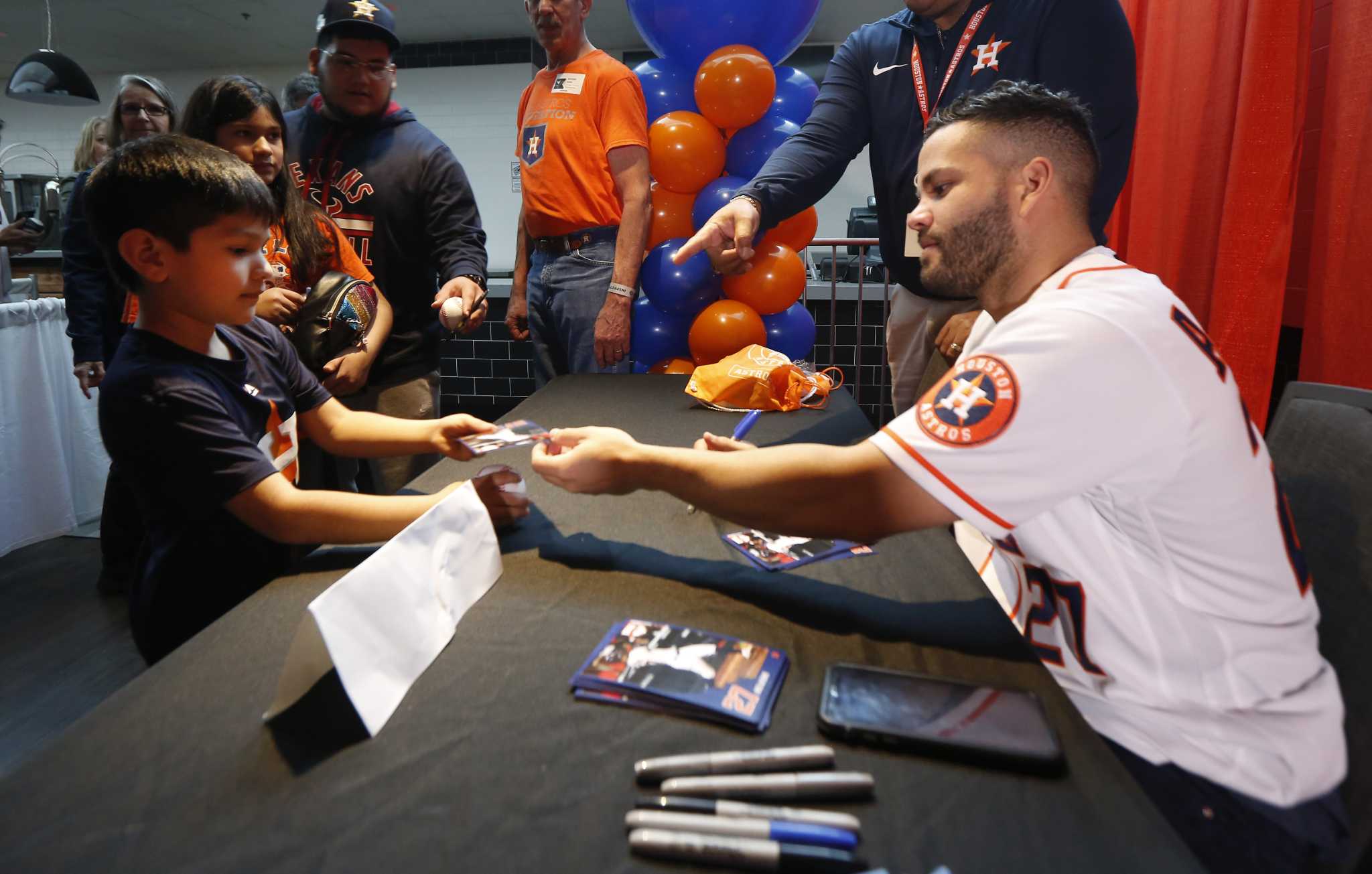 Houston Astros - Teaching Vázquez the Breggy stare. 😂