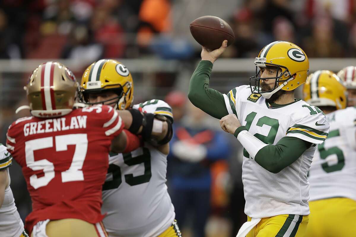 Live playoff updates: 49ers routing Packers 27-0 at halftime