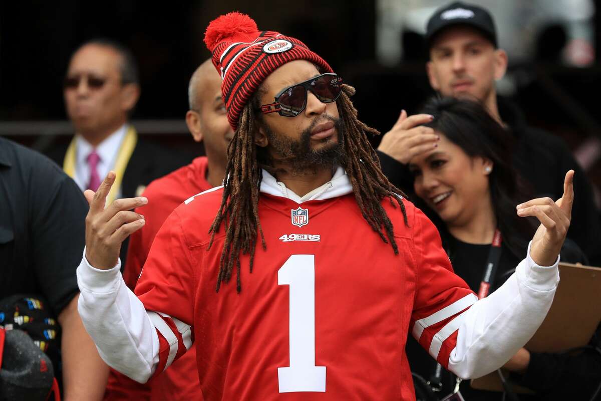 Recording artist Jonathan "Lil Jon" Smith attends the NFC Championship game between the San Francisco 49ers and the Green Bay Packers at Levi's Stadium on January 19, 2020 in Santa Clara, California. (Photo by Sean M. Haffey/Getty Images)