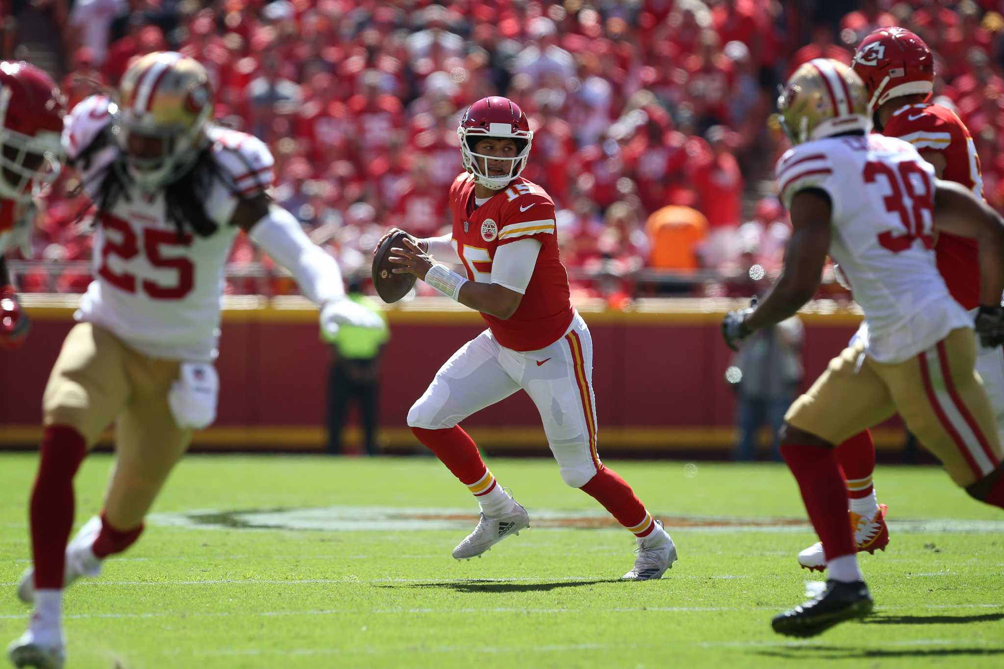 Patrick Mahomes Kansas City Chiefs v San Francisco 49ers Super Bowl 2020  Images