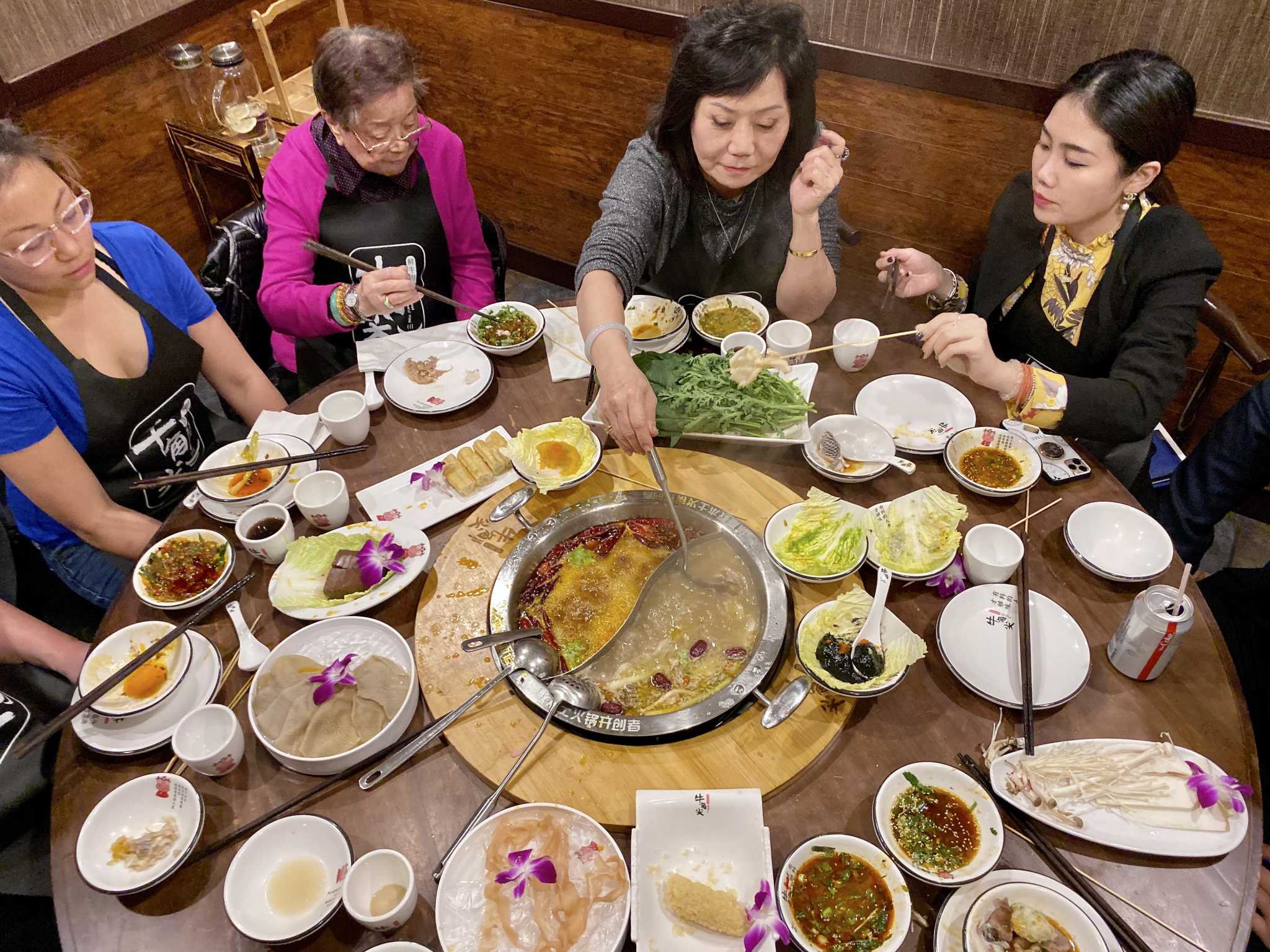Hot pot restaurants in Houston are bubbling up