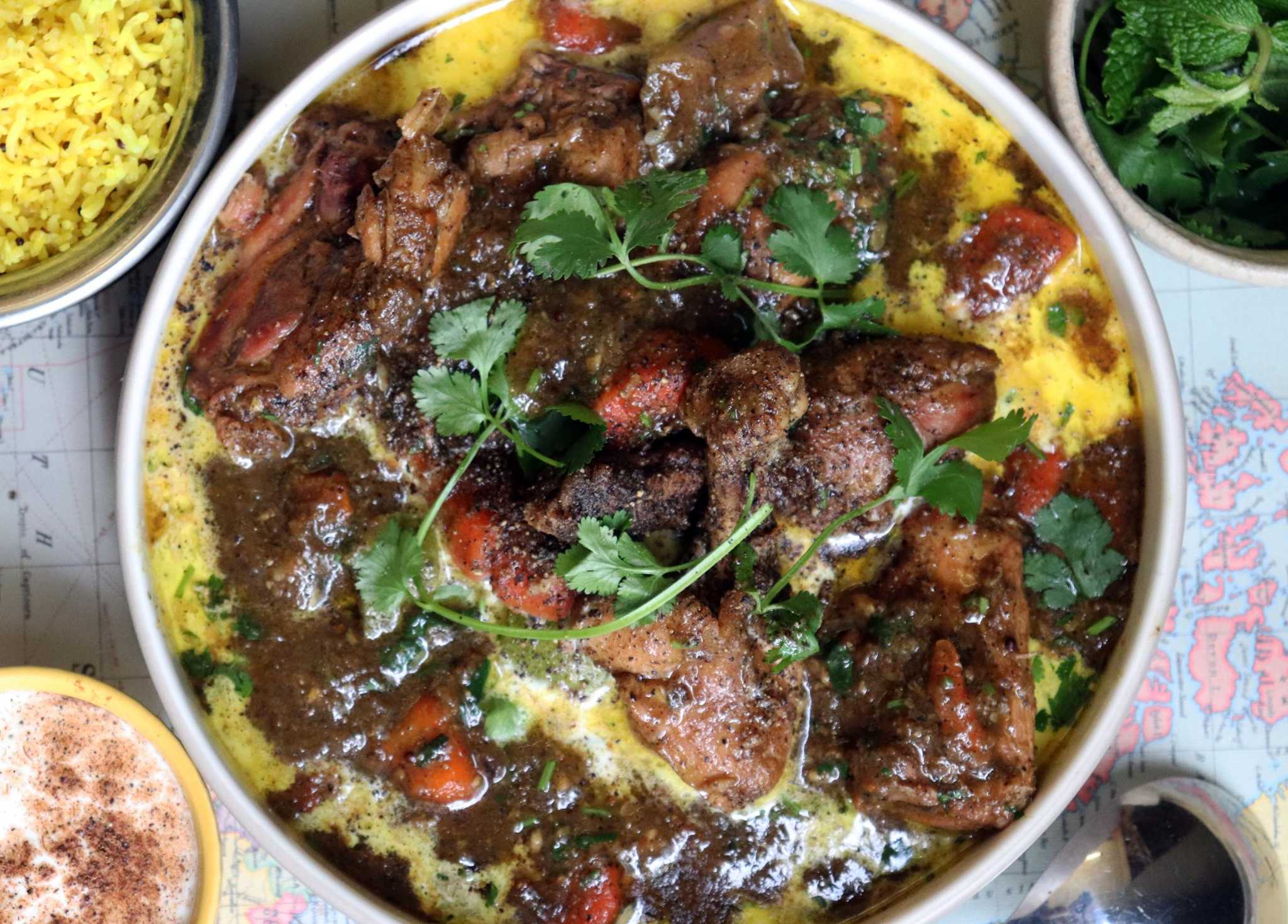 Black clearance pepper curry