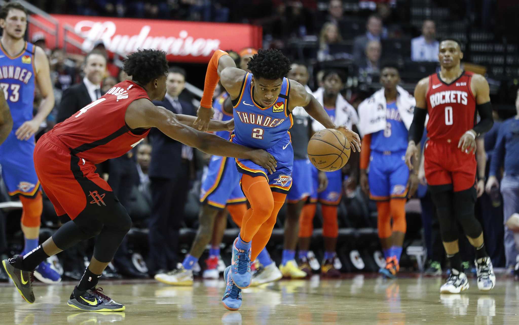 Tnt Analyst Calls Rockets Thunder Series A Toss Up Houstonchronicle Com