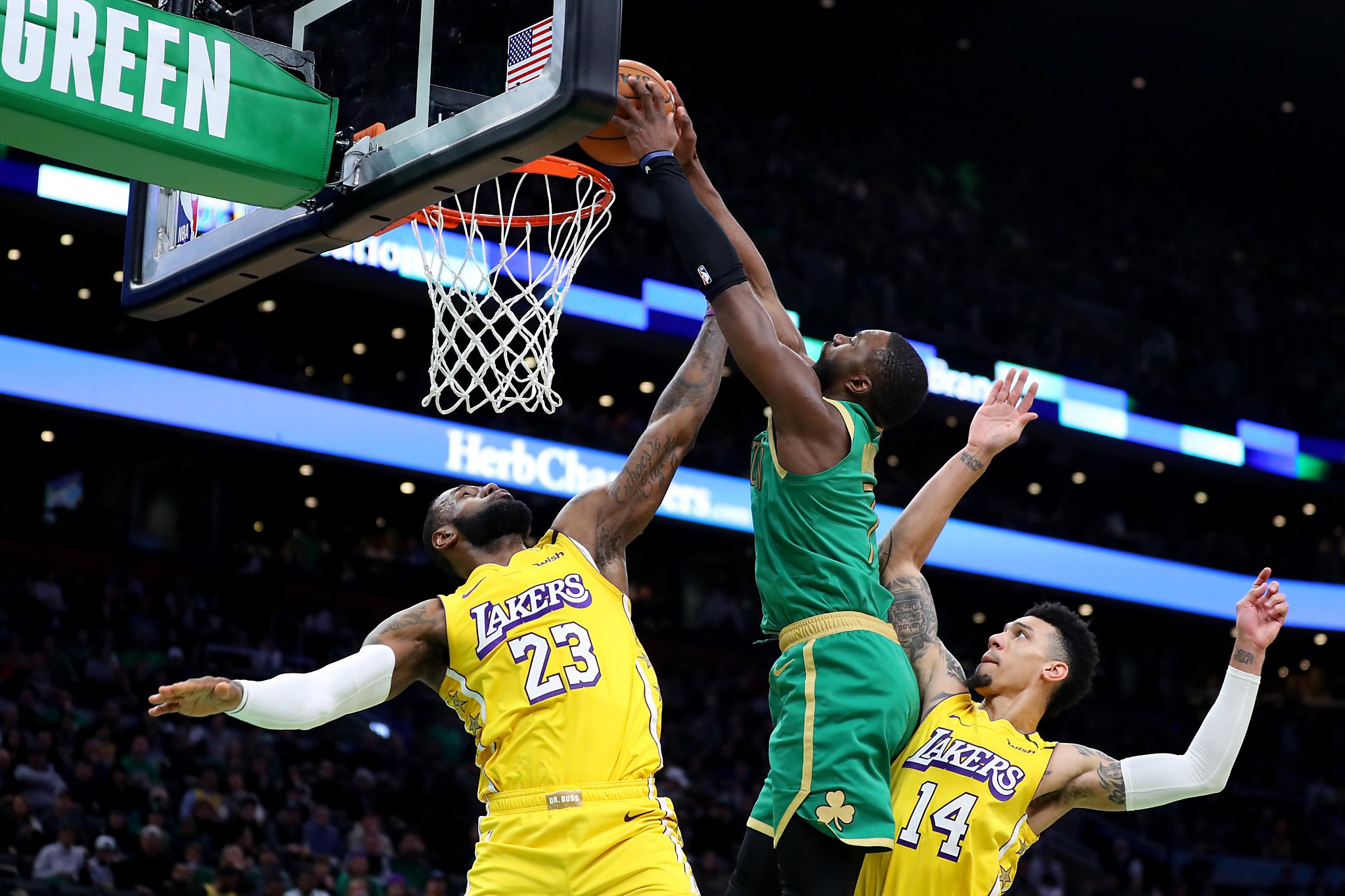 Walker Bests James Celtics Whip Lakers Sfgate