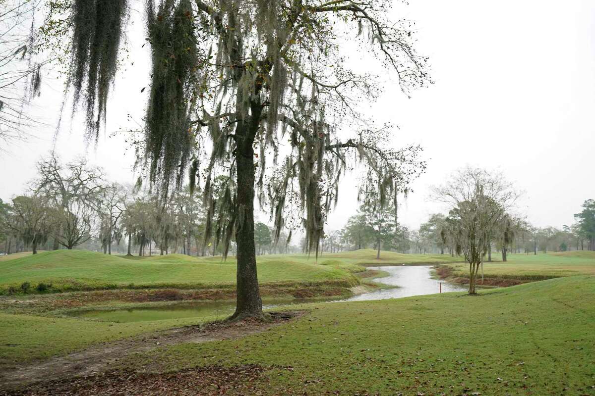 Raveneaux County Club is shown Friday, Jan. 17, 2020, in Spring. As the Harris County Flood Control District looks for more sites to store storm water in flood events, it is increasingly turning to golf courses. The county is preparing to purchase part of Raveneaux Country Club along Cypress Creek for a detention basin.