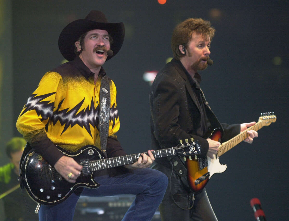 Brooks and Dunn - 2008 The dynamic duo of Brooks & Dunn has provided electric performances for RODEOHOUSTON® fans since first stepping on the rotating stage in 1992. During their 2007 performance, Kix Brooks and Ronnie Dunn performed in front of their 1 millionth RODEOHOUSTON fan. Brooks & Dunn is the first duo/group to be added to the Show's Star Trail of Fame. In 2010, Brooks & Dunn performed The Last Rodeo Tour. Kix Brooks, left, and Ronnie Dunn perform at the Houston Livestock Show and Rodeo, Wednesday, Mar. 1, 2000. (Smiley N. Pool/Chronicle)