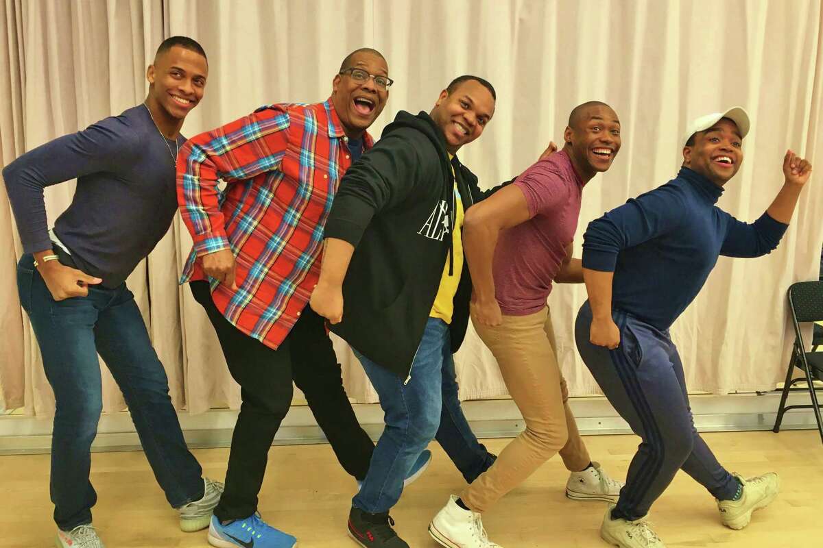 ‘Five Guys Named Moe’ onstage at Westchester Broadway Theatre