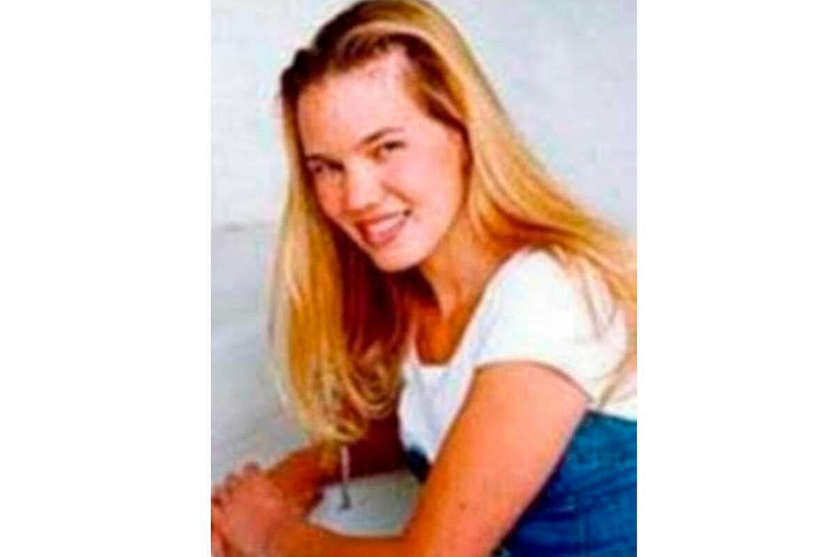 This undated photo released by the FBI shows Kristin Smart, the California Polytechnic State University, San Luis Obispo student who disappeared in 1996. Smart was last seen in May 1996, while returning to her dorm after an off-campus party. 