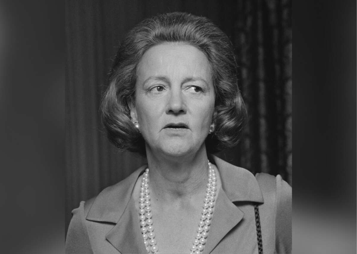 Katharine Graham Katharine Graham became the first woman to lead a Fortune 500 company, the Washington Post Company, in 1972. Graham elevated the newspaper’s standard of investigative journalism, which uncovered the Watergate scandal under her leadership.