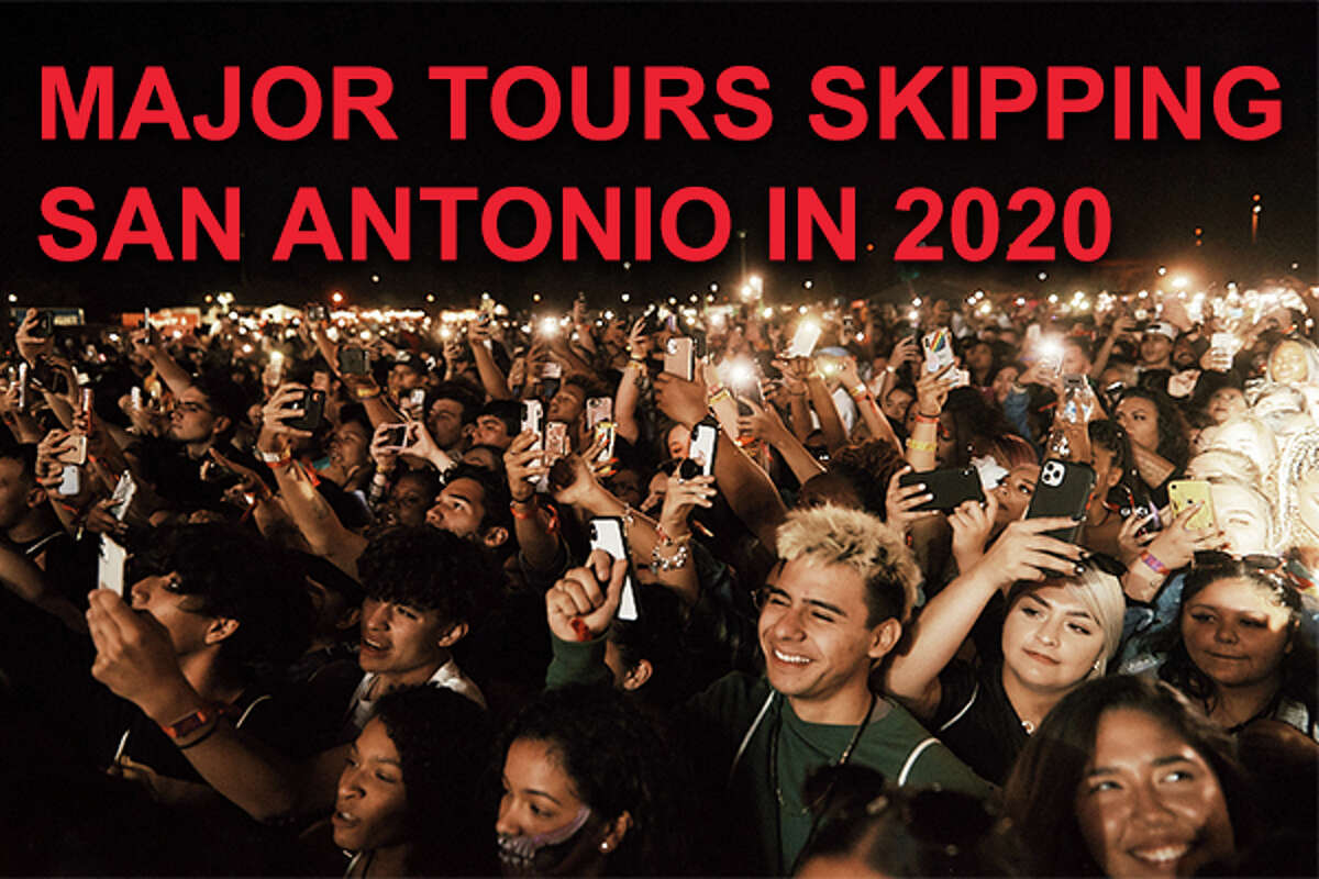 Click through to see major artists who are skipping the Alamo City on their 2020 tours.