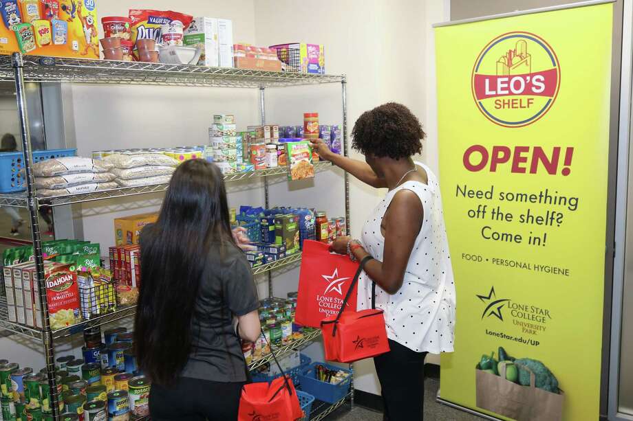 Lone Star College University Park Opens Leo S Shelf Food Pantry