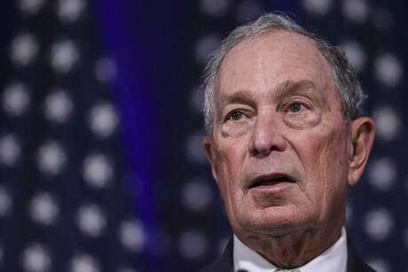 Newly announced Democratic presidential candidate, former New York Mayor Michael Bloomberg speaks during a press conference to discuss his presidential run on November 25, 2019 in Norfolk, Virginia.
