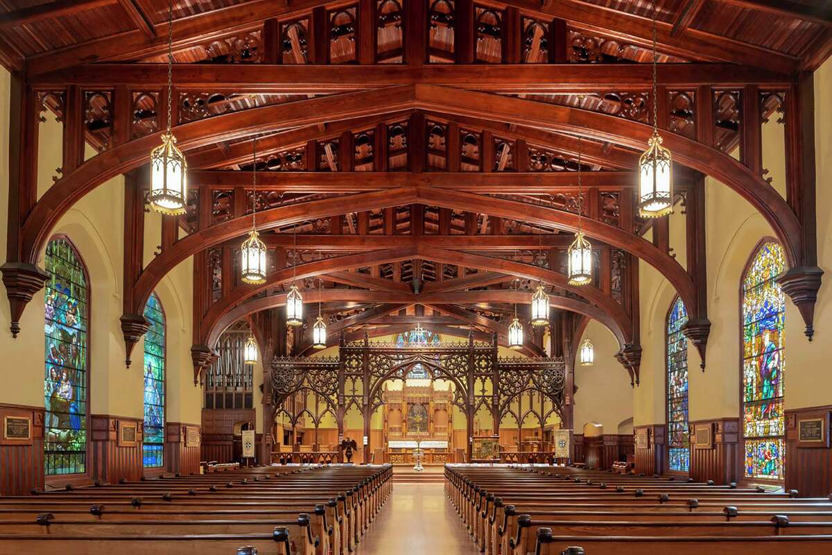 Christ Church Cathedral has won a 2020 Good Brick Award from Preservation Houston for restoring its historic sanctuary (1893) in downtown Houston.
