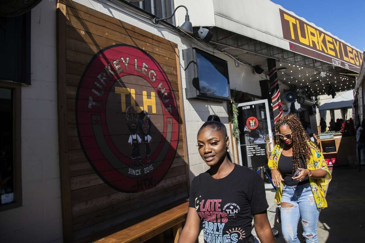 Turkey Leg Hut is a black-owned restaurant at the Third Ward on Friday, Dec. 6, 2019, in Houston.