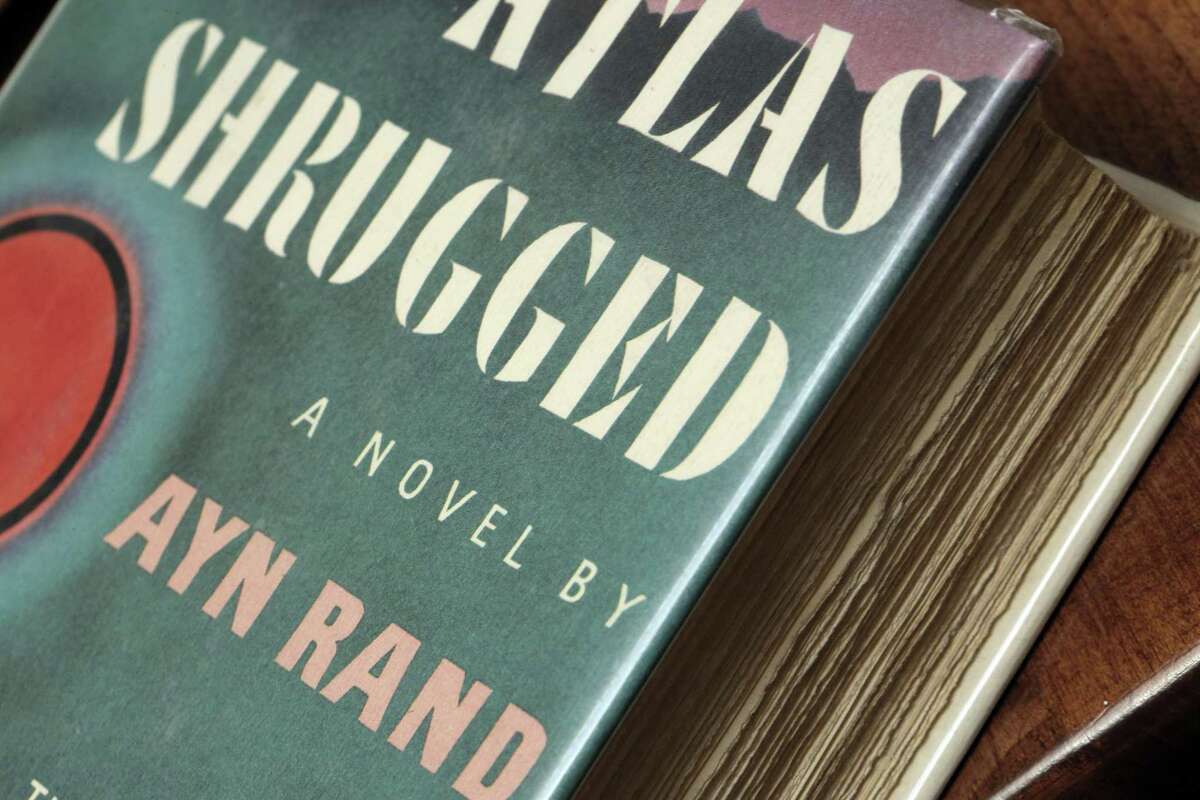 A first-edition copy of “Atlas Shrugged” by Ayn Rand. The book is a reminder of the virtues of capitalism in America and should be read today.