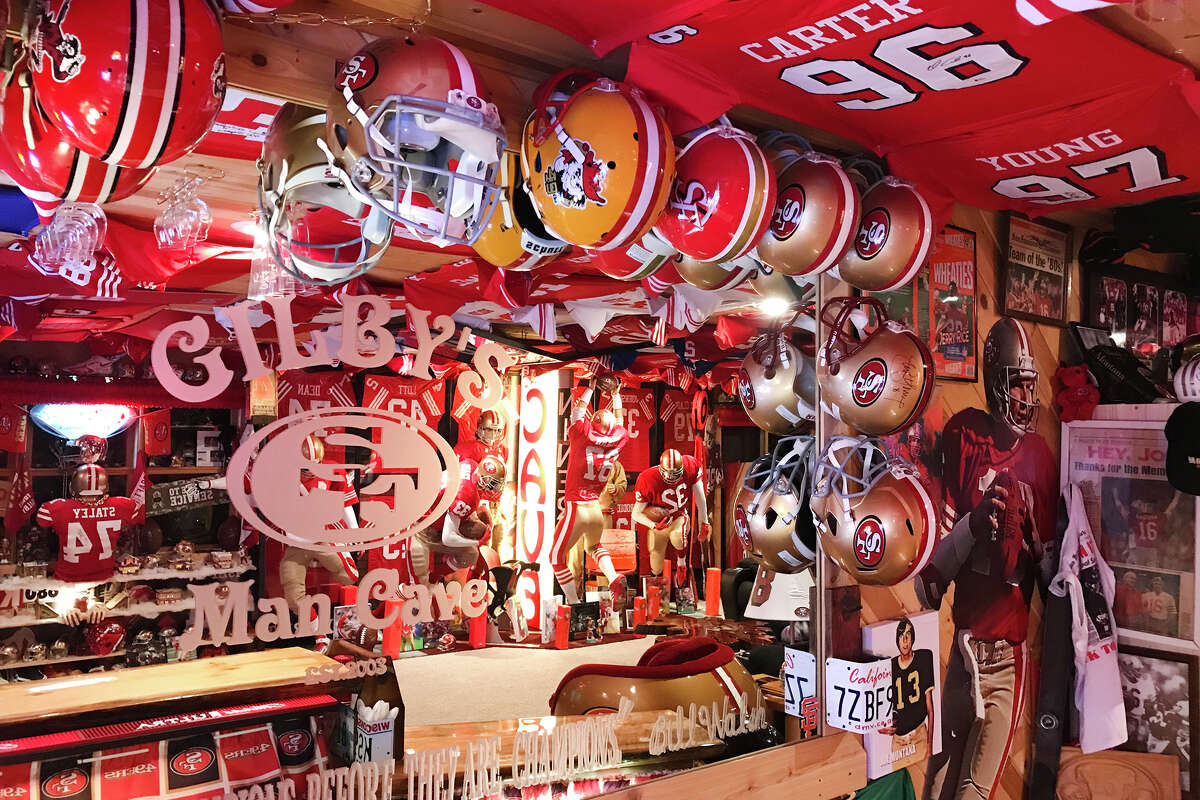 This is the most legendary 49ers fan man cave in America.
