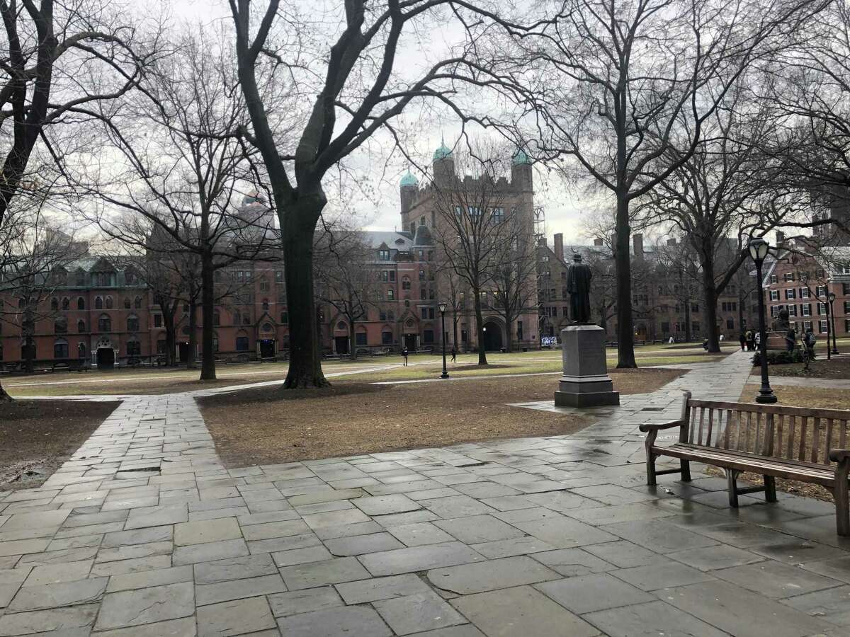 Old Campus at Yale University, New Haven.