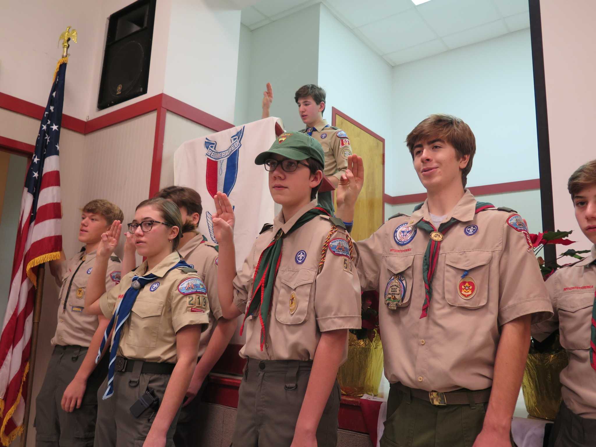 Troop 97 recognizes 3 Eagle Scouts 