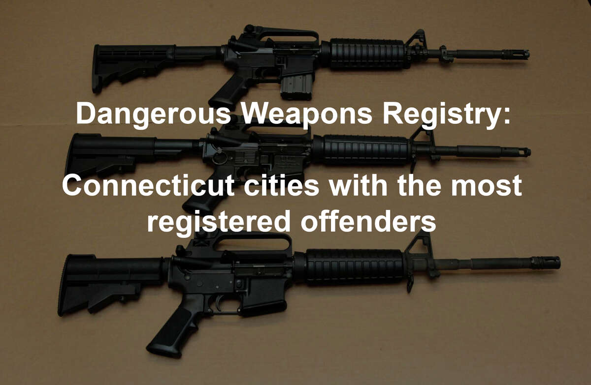Ct Dangerous Weapons Registry Cities With The Most