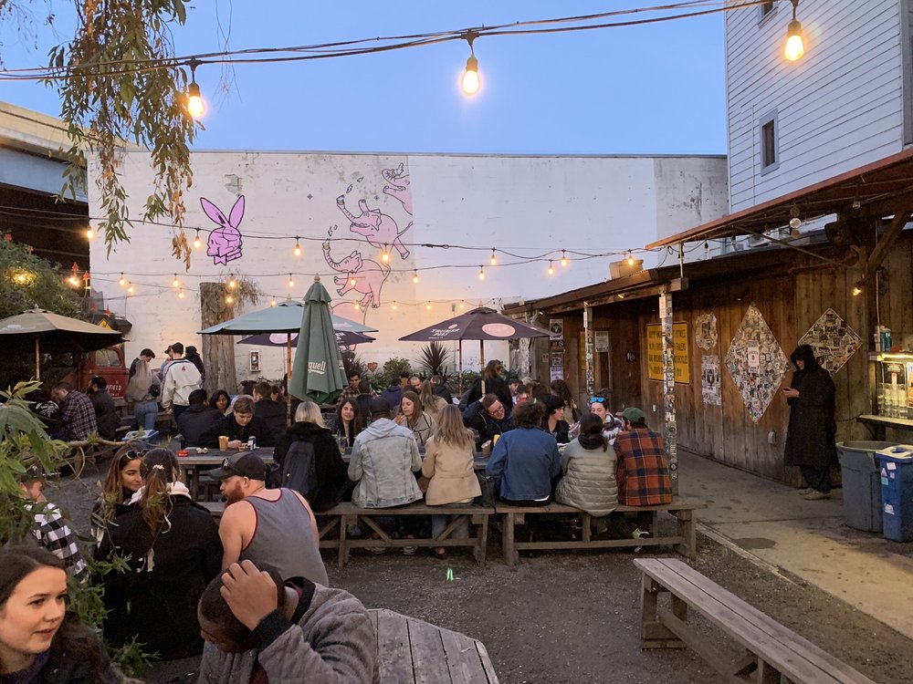 Zeitgeist returns after a brief closure in San Francisco's Mission District