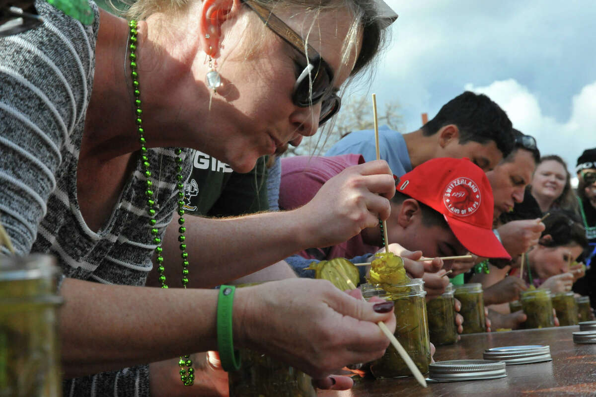 Love pickles? Then you're going to love Texas' only St. Paddy's Day