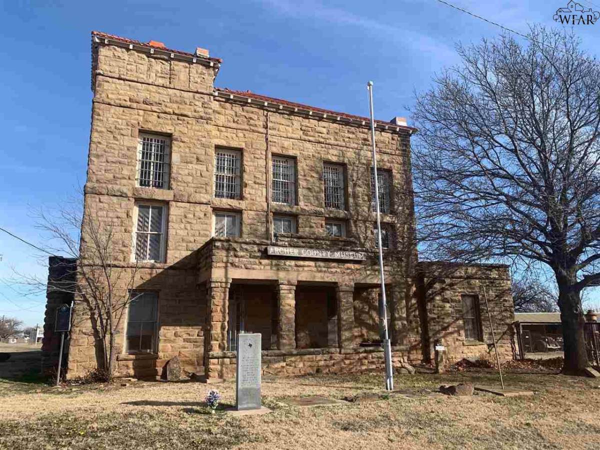 The historic Archer County Jail building list price starts at just 5K