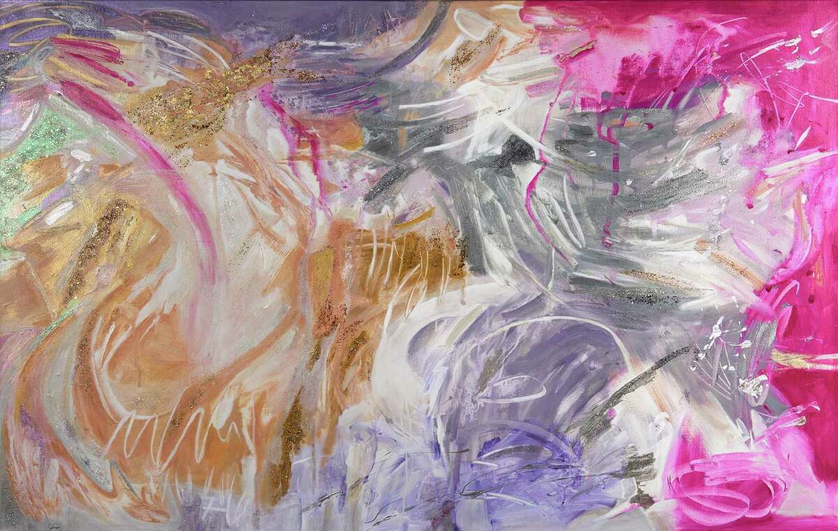 Eugenie Diserio's Reboot runs through Feb. 28 at Government Center, 10th floor, 888 Washington Blvd., Stamford. For more information, visit eugeniediserioart.com.
