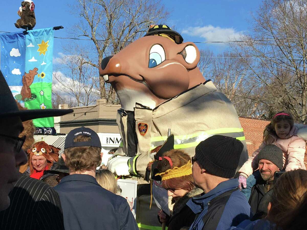 ellison bay groundhog day parade